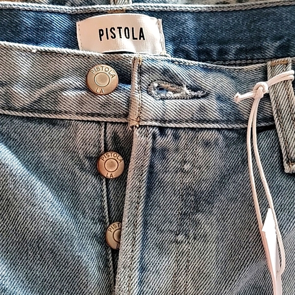 NWT PISTOLA NOVA HIGH RISE JEAN SHORTS Sz 32 - Picture 6 of 7